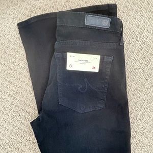 AG "The Angel" Bootcut Jeans in Black, Size 26
